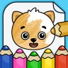 塗り絵(ぬりえ)ができるキッズゲーム・お絵描きゲーム