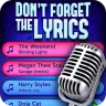 Don't Forget the Lyrics