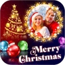 Weihnachtsfoto-Editor-Rahmen