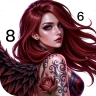 Epic Fantasy Color by Numbers