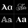 Fonts+ Clavier de polices