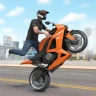 Motorrad-Stunt-Wheelie-Spiel