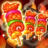 串焼きゲーム：グリルソート (Skewer Jam)