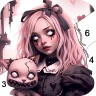 Dark, Horror Color by Number