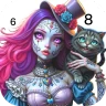 Dark Fairytale Color by Number