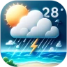 Wettervorhersage (Radarkarte)