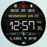 MD111 Digital watch face