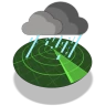 RadarProfi 4K: Regenradar HD