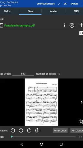 MobileSheets