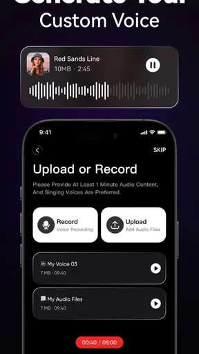 SingUp: AI Music Generator