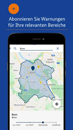 NINA - Die Warn-App des BBK