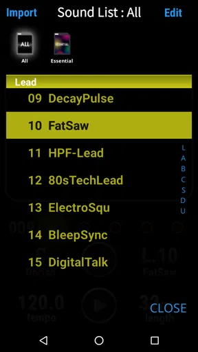 KORG Kaossilator for Android