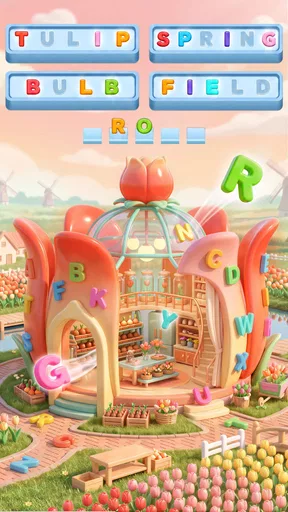 Word Screw: 3D Word Puzzle