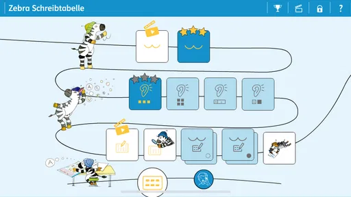 Die Zebra Schreibtabelle