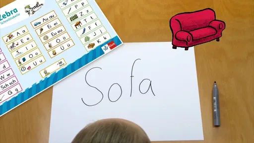 Die Zebra Schreibtabelle