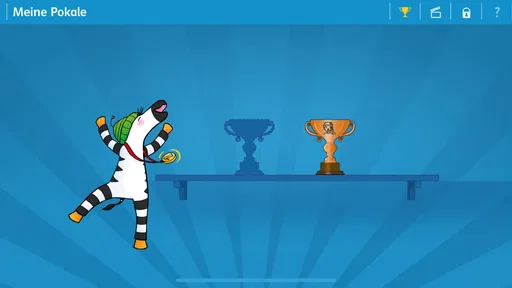Die Zebra Schreibtabelle