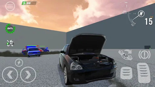 Crash test Auto VAZ Lada