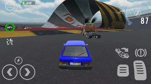 Crash test Auto VAZ Lada