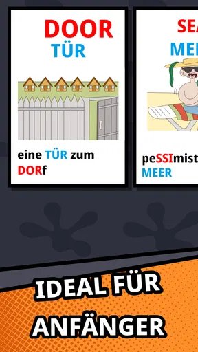 Englisch-Karteikarten lernen