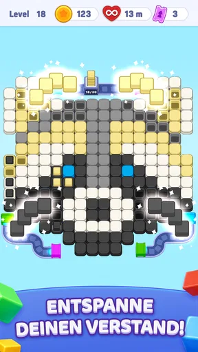 Color Cube Match: Sortieren