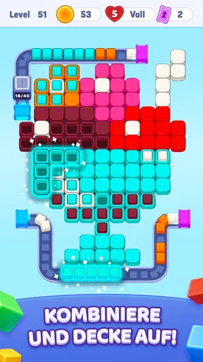 Color Cube Match: Sortieren