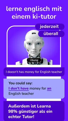Learna AI: Sprachen lernen