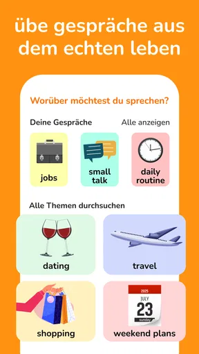 Learna AI: Sprachen lernen