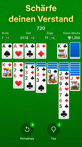 Solitär - Kartenspiele