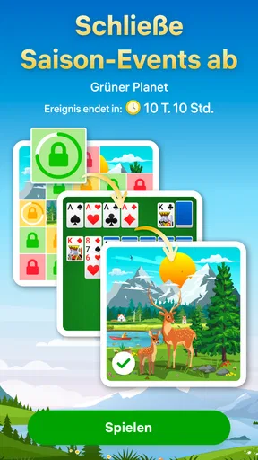 Solitär - Kartenspiele