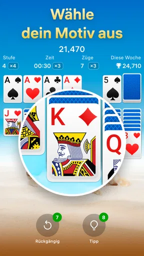 Solitär - Kartenspiele