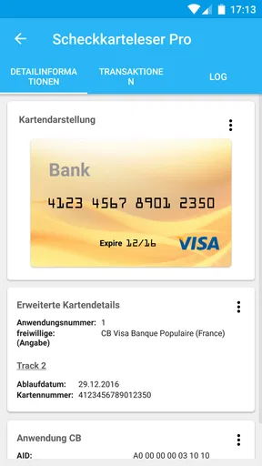Scheckkartenleser Pro NFC