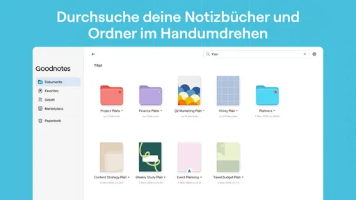 Goodnotes: KI Notizen, Doks