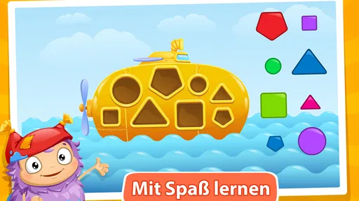 Kinder lernen Sortieren