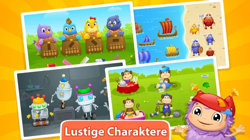 Kinder lernen Sortieren