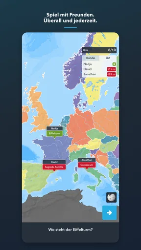 Wo liegt das? Geographie Quiz