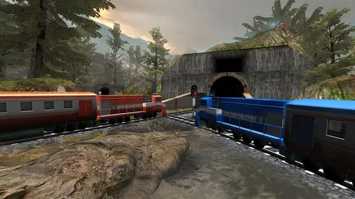 Train Racing Games 3D 2 Player