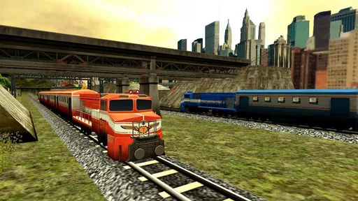 Train Racing Games 3D 2 Player