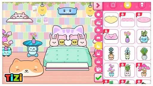 Tizi-Puppen: Kawaii-Wohndesign