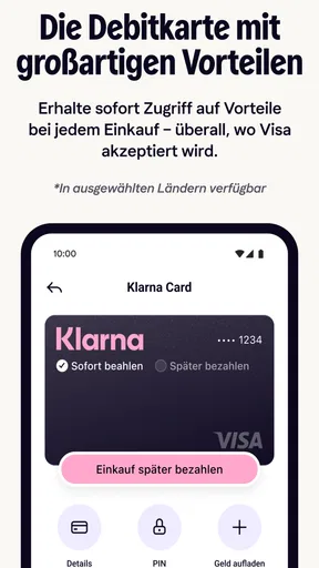 Klarna: Verwalte Geld smarter