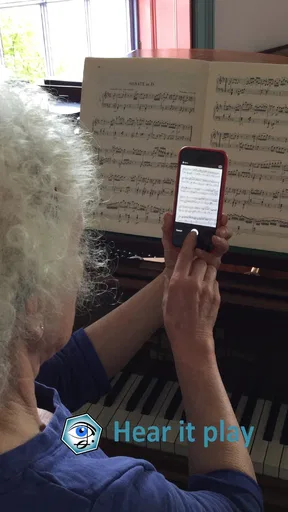 PlayScore2 needs hi-end camera