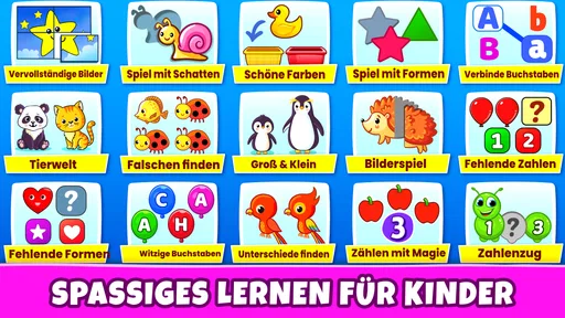 Spiele für Kinder: Lernspiele
