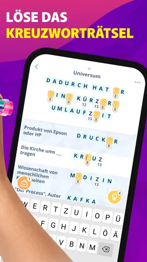 Crostic-Wörter Kreuzworträtsel
