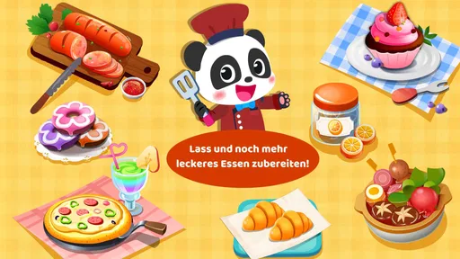 Kochkünste des kleinen Pandas
