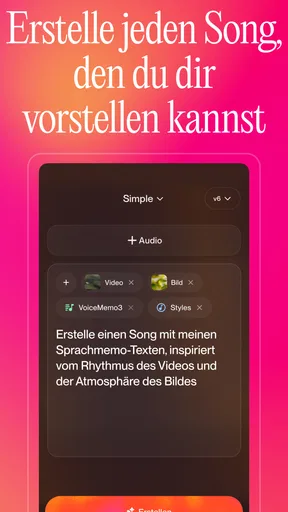 Suno - KI Musik & Lieder