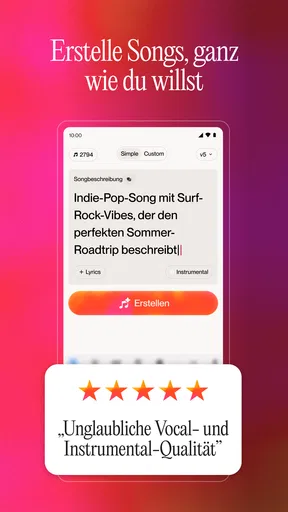 Suno - KI Musik & Lieder