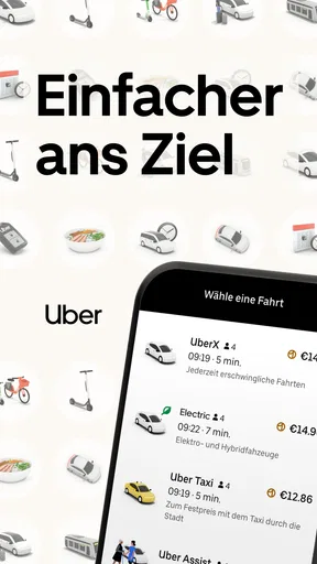 Uber - Deine Fahrt auf Abruf