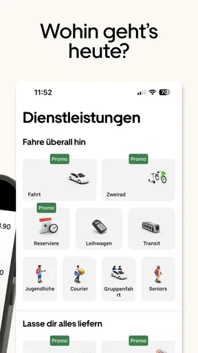 Uber - Deine Fahrt auf Abruf