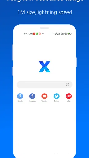 X Browser -Light & Super fast