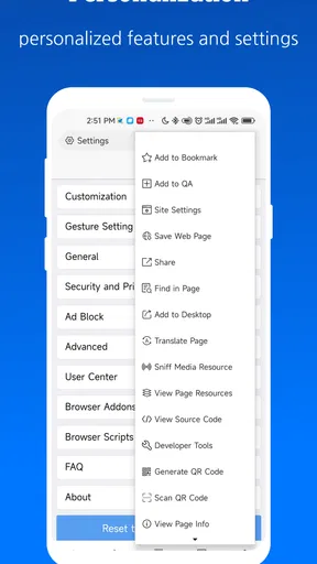 X Browser -Light & Super fast