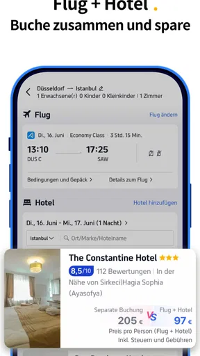 Trip.com: Flug, Hotel & Zug